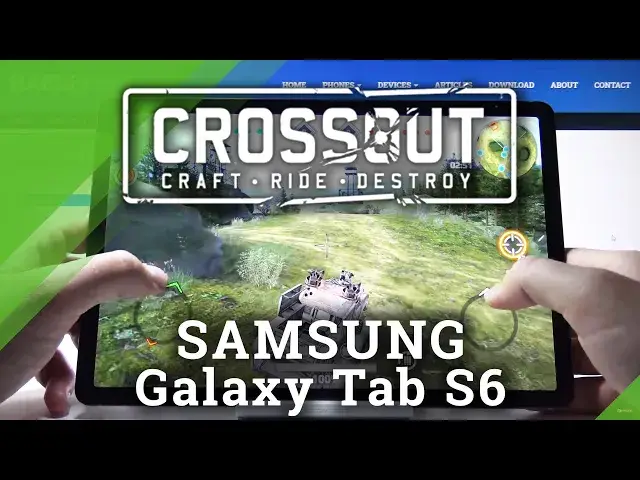 'Video thumbnail for Crossout Gameplay on SAMSUNG Galaxy Tab S6 – Check FPS'