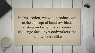 'Video thumbnail for Why Is My Bandsaw Blade Twisting? How to fix Twisted bandsaw blade'