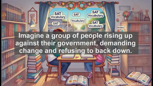 Video thumbnail for 5000 Must Know SAT Vocabulary - SAT Vocabulary: Understanding 'Insurgent'