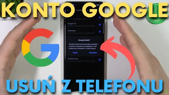Video thumbnail for Jak USUNĄĆ konto Google z telefonu w 2023? Wyloguj się z konta Google na telefonie i tablecie