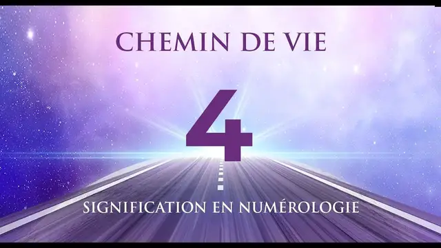 Video thumbnail for 🛤️ CHEMIN DE VIE 4 EN NUMÉROLOGIE : Tout savoir !