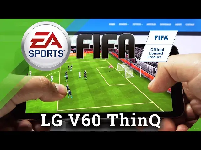'Video thumbnail for Play FIFA Mobile on LG V60 ThinQ 5G- FPS Checkup'