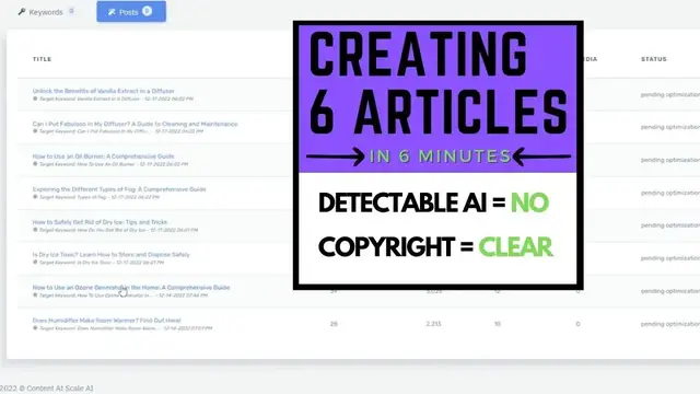 Video thumbnail for This Can Put Writers Out Of Business (Full Article Writing AI)
