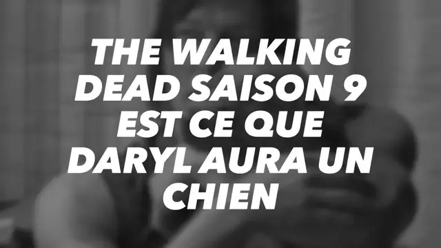 Video thumbnail for The Walking Dead saison 9 est ce que Daryl aura un chien