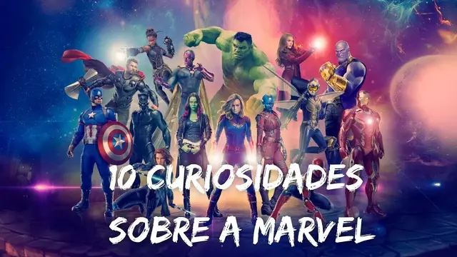 Video thumbnail for 10 Curiosidades Sobre A Marvel - Aventuras - Super Herois e Curiosidades