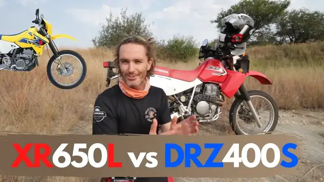 Video thumbnail for Honda XR650L vs Suzuki DRZ400S Comparison (And Why I Chose Mine)