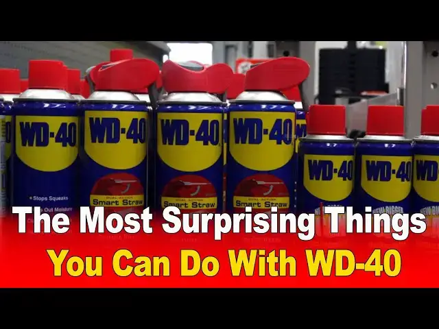 Video thumbnail for The Most Surprising Things You Can Do With WD-40! 🛠️✨