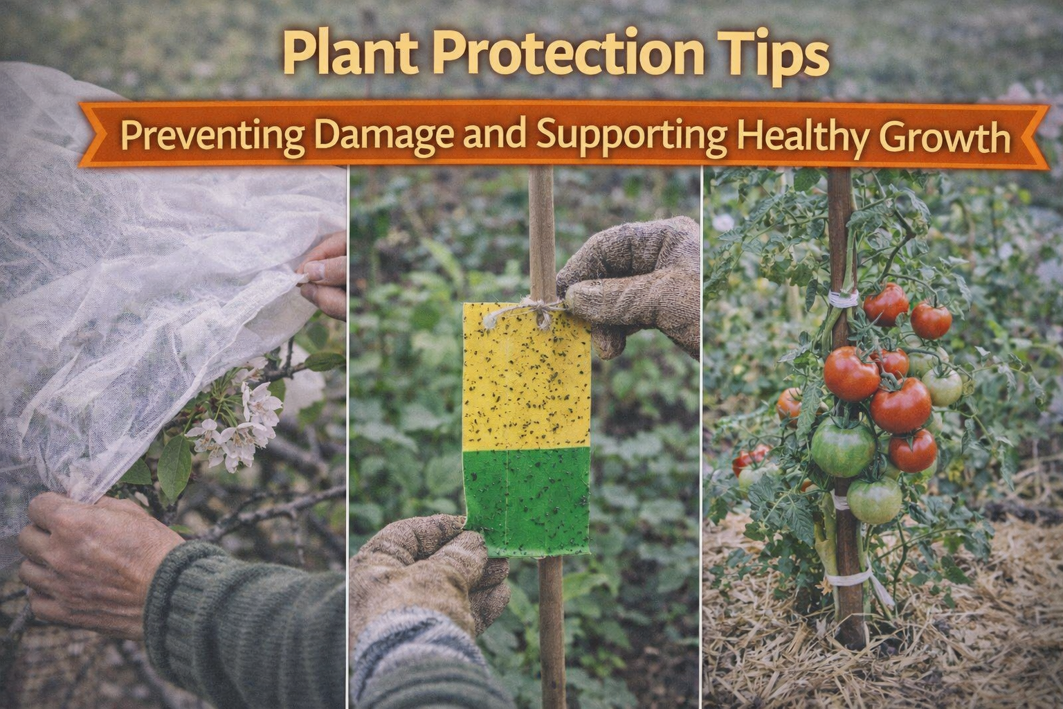 Video thumbnail for Plant Protection Tips | Preventing Damage and Supporting Healthy Growth