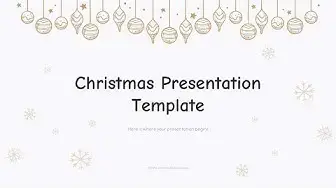 Video thumbnail for Free Christmas PowerPoint Template and Google Slides Theme