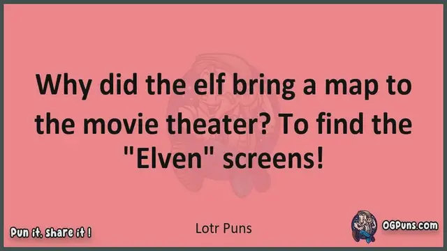 Video thumbnail for Lotr - Jokes, Puns, Wordplays, and Laughter