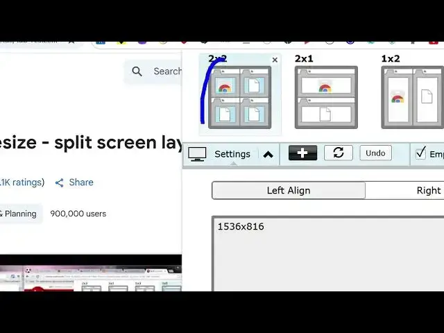 'Video thumbnail for Tab Resize Google Chrome Extension – Split Screen Layouts in One Click'