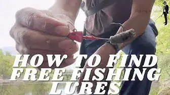 Video thumbnail for How To Find Free Fishing Lures - Lost A Lure And Found A Lure