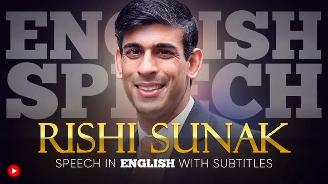 Video thumbnail for ENGLISH SPEECH | RISHI SUNAK: First Speech as U.K. Prime Minister (English Subtitles)