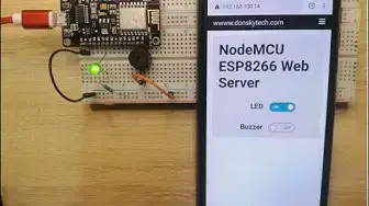 Video thumbnail for ESP8266 NodeMCU Web Server Using Arduino IDE: AJAX Enabled no page refresh