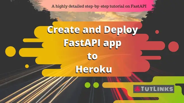 Video thumbnail for Deploy FastAPI on Heroku in just 6 minutes