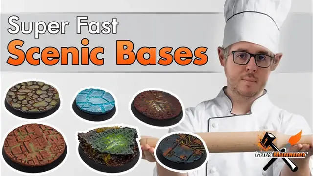 'Video thumbnail for How to Make: Scenic Bases for Warhammer AOS & 40K - Super Fast'