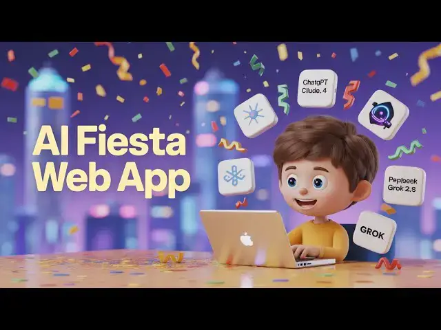 Video thumbnail for AI Fiesta ChatGPT 5, Claude 4, Gemini 2.5, Perplexity, DeepSeek & Grok — All in One!