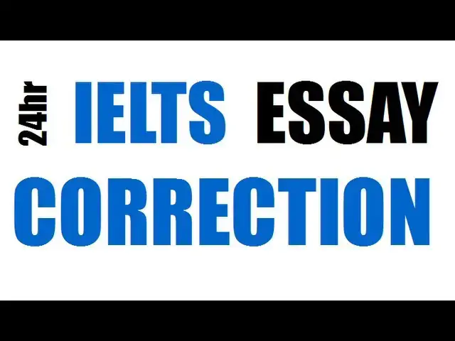 Video thumbnail for IELTS Essay Check Review 3/7