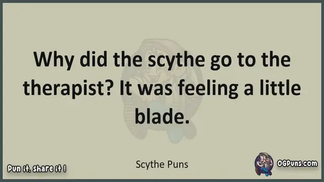 Video thumbnail for Scythe - Jokes, Puns, Wordplays, and Laughter