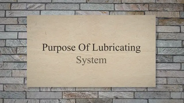 Video thumbnail for How an Engine's Lubrication System Works