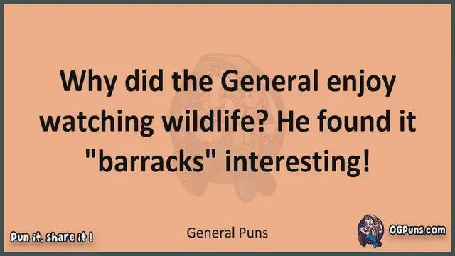 Video thumbnail for General - Jokes, Puns, Wordplays, and Laughter