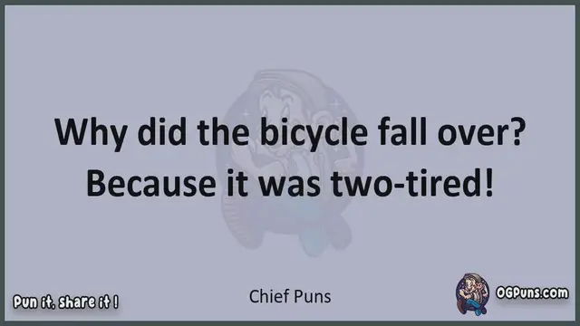 Video thumbnail for Chief - Jokes, Puns, Wordplays, and Laughter