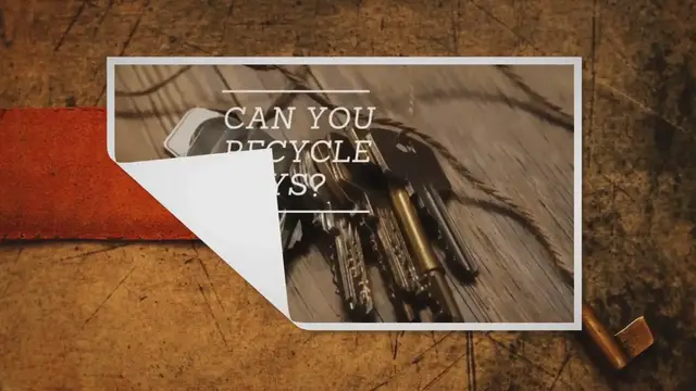 'Video thumbnail for Can You Recycle Keys? (How and Where to Do It)'