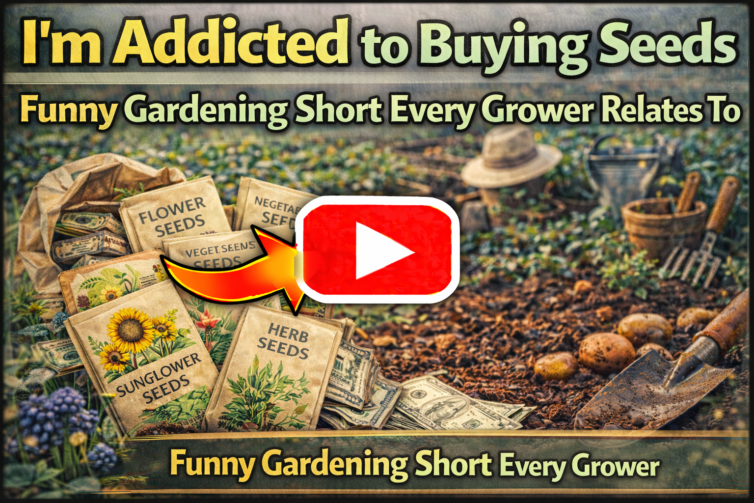 Video thumbnail for I’m Addicted to Buying Seeds | Funny Gardening Short Every Grower Relates To