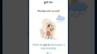 Video thumbnail for Get to meaning | get to sentences | Common English Idioms #shorts