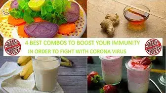 'Video thumbnail for 4 Best Combos to Boost Your Immunity to Fight with Corona Virus Covid 19 | Nutrition Bridge'