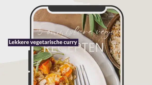 Video thumbnail for Tofu korma vegetarische Indiase curry