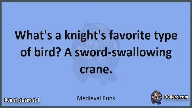 Video thumbnail for Medieval - Jokes, Puns, Wordplays, and Laughter