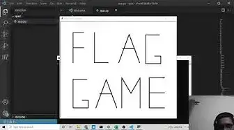 Video thumbnail for Python 3 Tkinter Script to Build Guess the Country Flag MCQ Quiz Game Using Turtle Library GUI App