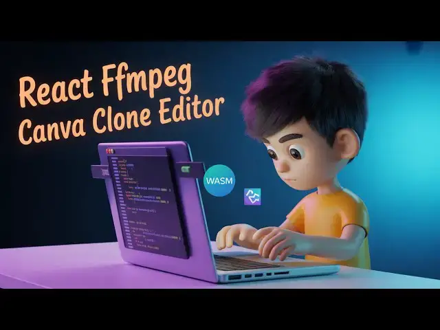 Video thumbnail for React.js FFMPEG WASM Project to Build Canva Clone Video Editor to Trim & Split Videos in Browser