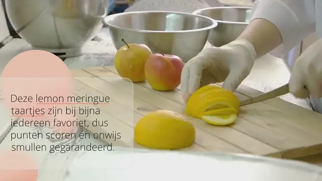 Video thumbnail for LEMON MERINGUE TAARTJES