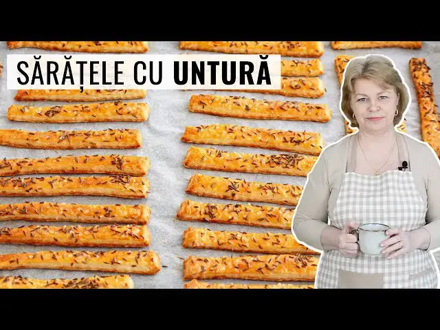 Video thumbnail for 👉 SĂRĂȚELE cu UNTURĂ și IAURT - rețeta ieftină, cu aluat dospit