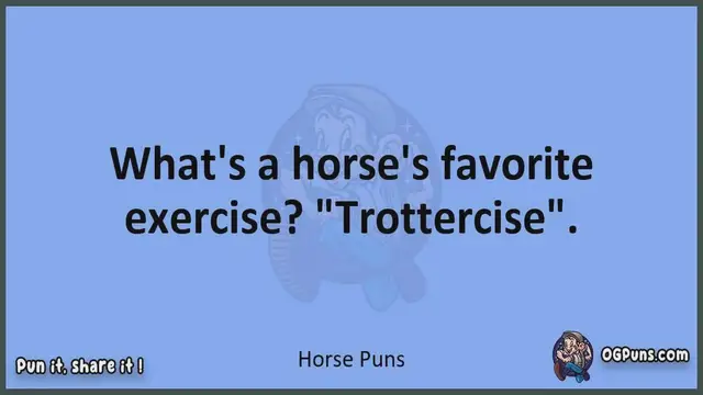 Video thumbnail for Horse - Jokes, Puns, Wordplays, and Laughter