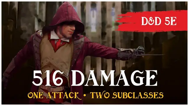 Video thumbnail for Assassin of the Grave D&D 5e Multiclass: 500+ Damage with One Attack
