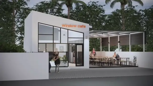 Video thumbnail for Small Space Low Budget Small Cafe Interior Design