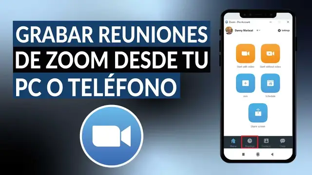 Video thumbnail for ¿Cómo grabar reuniones de ZOOM desde tu PC o teléfono celular?