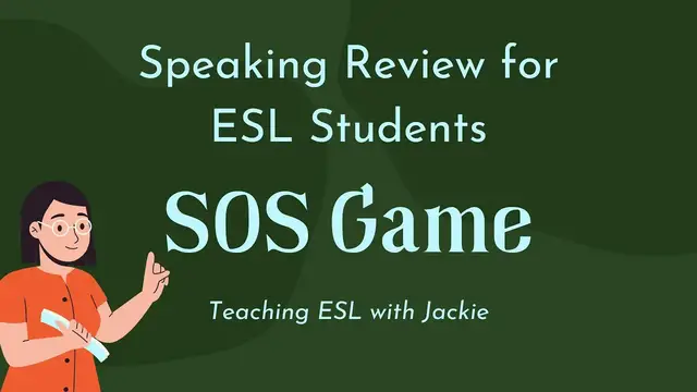 Video thumbnail for SOS Game, speaking Review for ESL Students | ESL Game