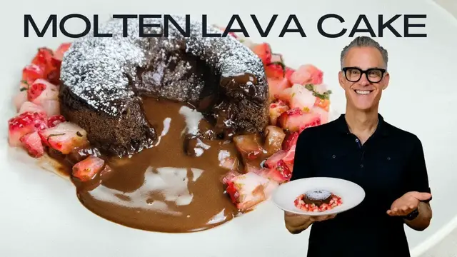 Video thumbnail for Vegan Molten Lava Cake Recipe That Will Blow You Mind!