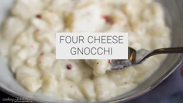Video thumbnail for Four Cheese Gnocchi