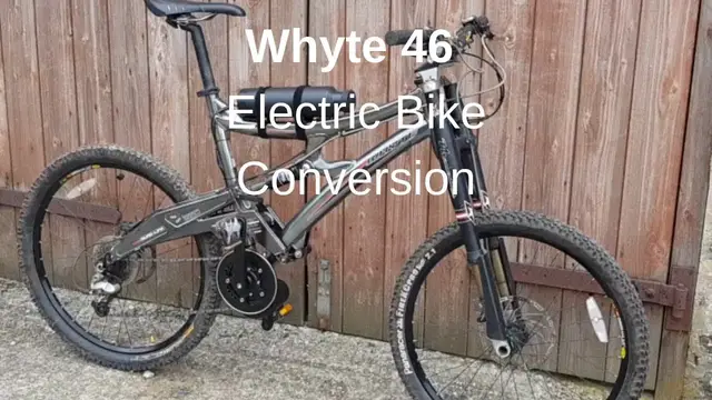 Video thumbnail for Whyte 46 Tongsheng TSDZ2 Electric Bike conversion