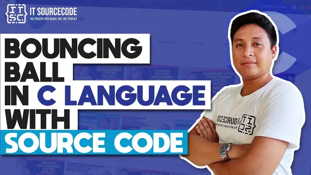 Video thumbnail for Bouncing Ball in C with Source Code | C Language Projects with Source Code