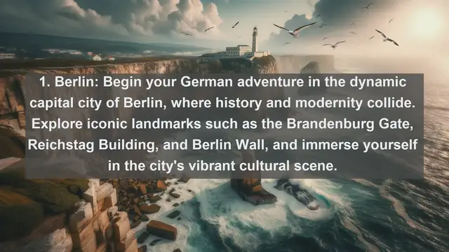 Video thumbnail for "Explore Germany's Iconic Landmarks: Top 10 Must-Visit Destinations"