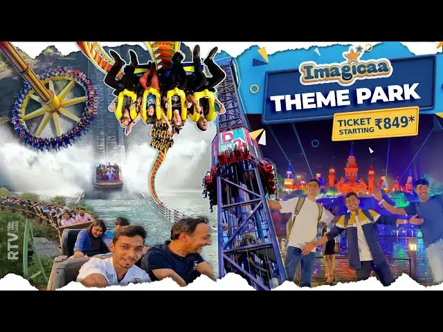 Video thumbnail for Imagicaa Theme Park - Khopoli | All Rides & Ticket Price - A to Z Information of Amusement Park