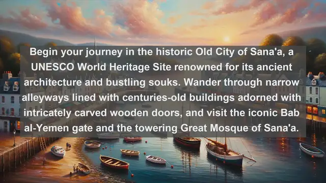 Video thumbnail for "Explore the Ancient Wonders of Yemen: Top 10 Must-Visit Places | Discover the Rich History and Culture of Arabia"