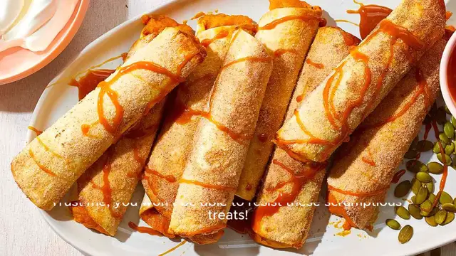 Video thumbnail for Pumpkin Pie Cheesecake Enchiladas