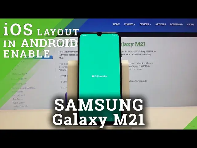 'Video thumbnail for How to Get iOS Launcher on SAMSUNG Galaxy M21 – iOS Layout in Android'